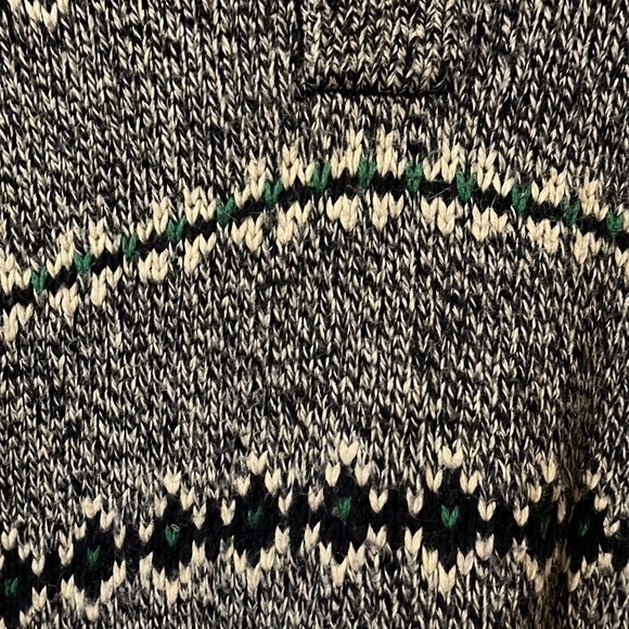 AMERICAN Eagle Athletic Fit Grey Rabbit Hair Blend Sweater Size L - Picture 2 of 5